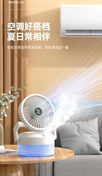 Katlanabilir Sprey Fan - İnci Beyazı - 800ML - 7