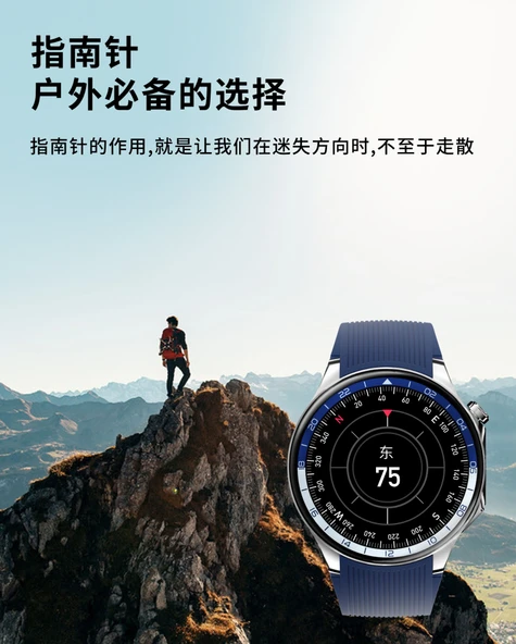 Akıllı Bluetooth Çağrılı Spor Akıllı Saat - Mavi Gümüş Çelik Kordon - 11