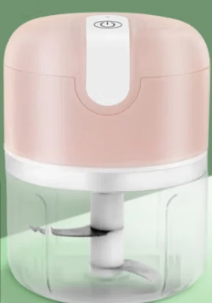350ML Elektrikli Gıda Doğrayıcı - Pembe