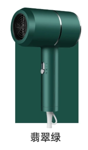 700W Saç Kurutma Makinesi - Yeşil - 1.5m Düz Fiş