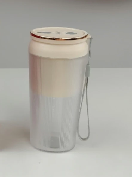 Taşınabilir Blender - Bej Renk - 304 Paslanmaz Çelik Bıçaklı