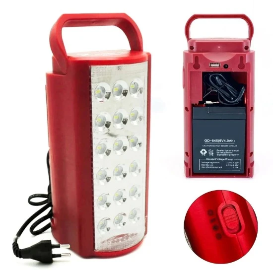 3000 Mah 24 Led Şarjli Işıldak  DL2424