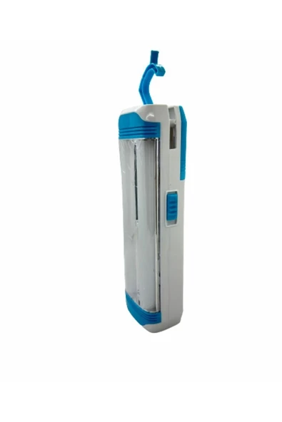 16 Ledli + SMD Solar Güneş Panelli Ultra Güçlü Ledli Şarjlı Işıldak V-004 - 2