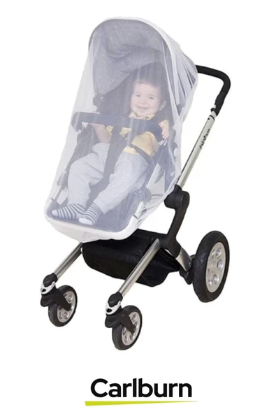 Özel Üretim Sinek Örümcek Böcek Karşı Koruma Mikro Delik Tak Çıkar 100x80x80 Bebek Arabası Cibinliği - 2