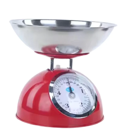 Paslanmaz Çelik 5 Kg Kapasiteli Mekanik İnce Ayar Terazi | Hassas Ve Dayanıklı Tartım - 2