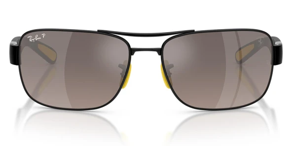 Ray-Ban RB3763M F1205J 64 Ferrari Polarize Unisex Güneş Gözlüğü - 3