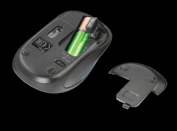 TRUST YVI FX 1600DPI Kablosuz Isikli Siyah Mouse 22333 - 5