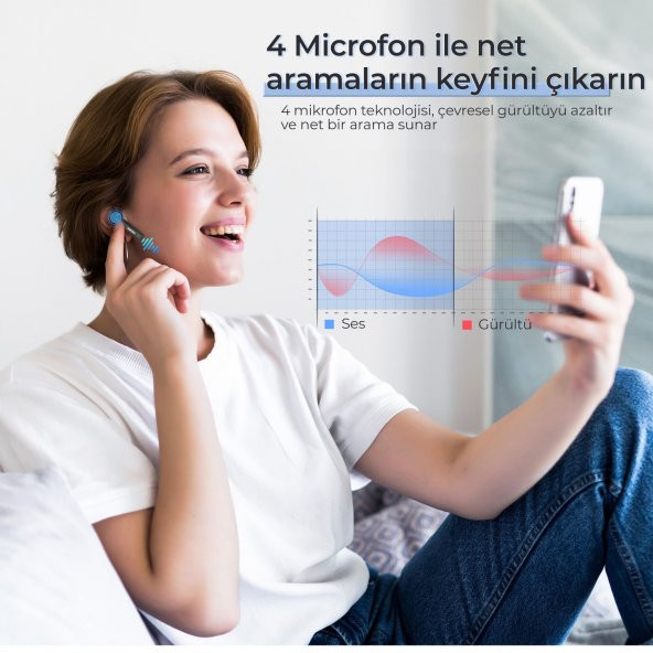 MPOW X3 ANC IPX8 Bluetooth Kulaklık MPBH432AB - 3