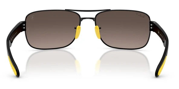 Ray-Ban RB3763M F1205J 64 Ferrari Polarize Unisex Güneş Gözlüğü - 2
