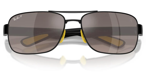 Ray-Ban RB3763M F1205J 64 Ferrari Polarize Unisex Güneş Gözlüğü - 5