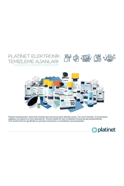 Platinet Anti Bakteriyel, Telefon, Tablet, Pc, Laptop, Lcd Tv Temizleme Köpüğü 400 ml Anti Statik - 3