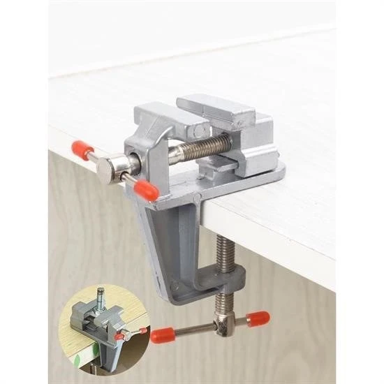 Mini Masa Tezgah Hobi Mengenesi Sabitleme Sıkıştırma Aparat 30mm - 7