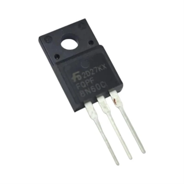 8N60F TO-220F Mosfet Transistör ürün görseli