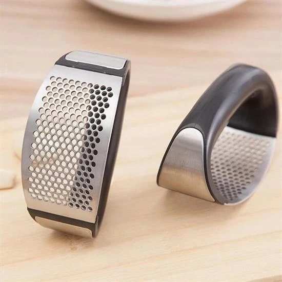Yeni Sarımsak Ezici Paslanmaz Çelik Garlic Press - 2