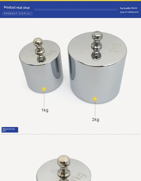 M2 Seviyesi Kalibrasyon Ağırlığı - 5 gram - 7