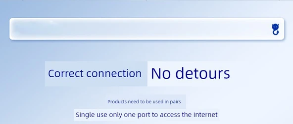 Gigabit Ethernet Splitter - 2'li Paket Ağ Ayırıcı - 10