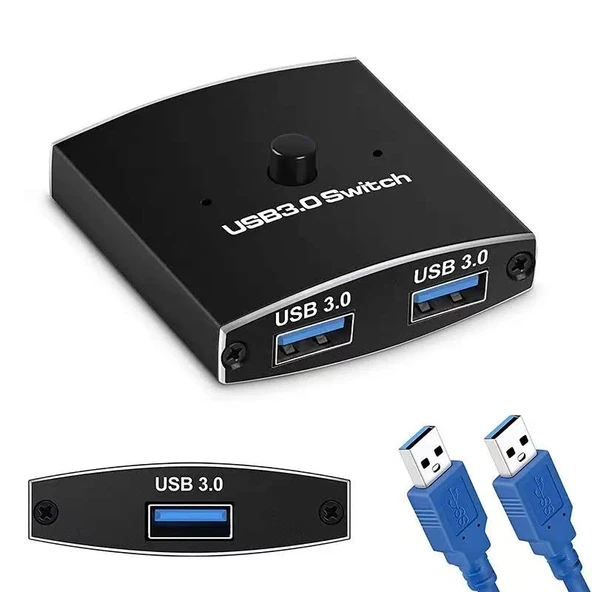 USB 3.0 Anahtar Seçici - USB 3.0 Kablolu