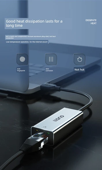 USB Gigabit Ethernet Adaptörü - [USB Arayüzü] - 8