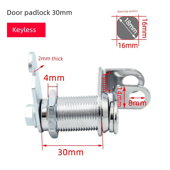 Dosya Dolabı Kiliti - 30mm Kapı Kilidi