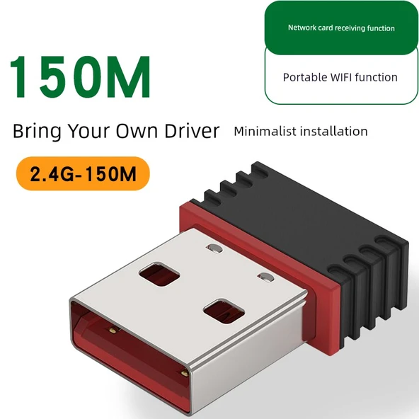 150m Mini RTL8188 Kablosuz Ağ Kartı