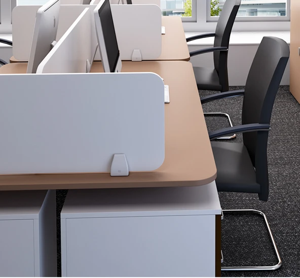 Ses Geçirmez Ofis Masa Bölme Paneli - 12mm Kalınlıkta Özel - 9