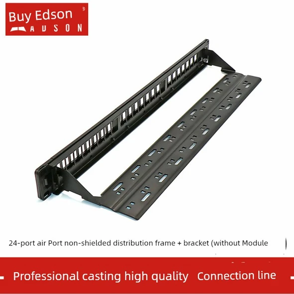 24 Port Korumasız 1U Rack Tipi Dağıtım Paneli - 5