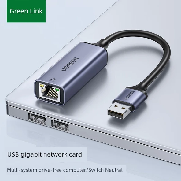 USB - Ethernet Adaptörü - 100Mbps Standart - 2
