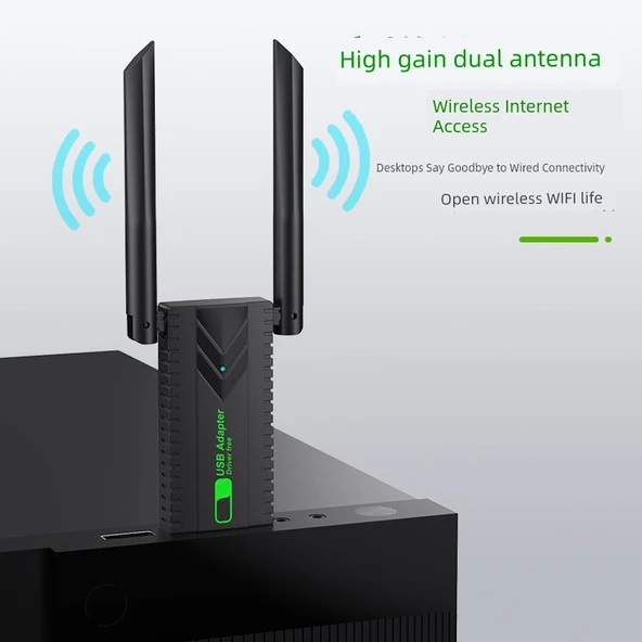150m Mini RTL8188 Kablosuz Ağ Kartı - 9