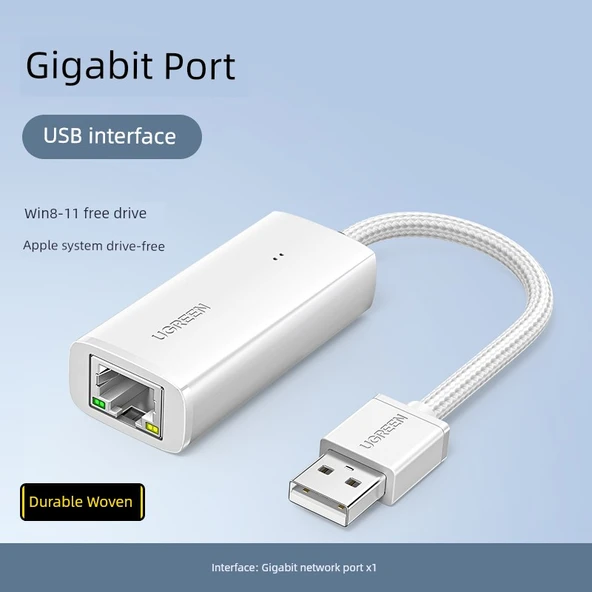 USB - Ethernet Adaptörü - Gigabit