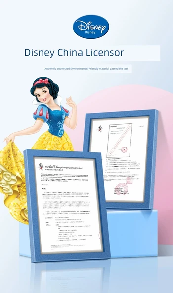 Disney Karnaval Altın Tozlu Kum Boyama Seti - 10 Resim, 8 Renk Kum, Fırça - 10