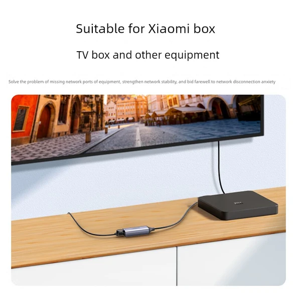 USB - Ethernet Adaptörü - Gigabit Alaşım - 3