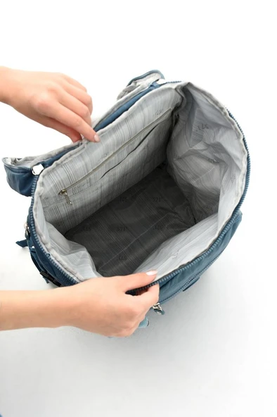 Unisex Dağcı Çantası Kamp Çantası Seyahat Çantası Hafif Klinkır Kumaş Outdoor Çanta 50*30 Cm - 5