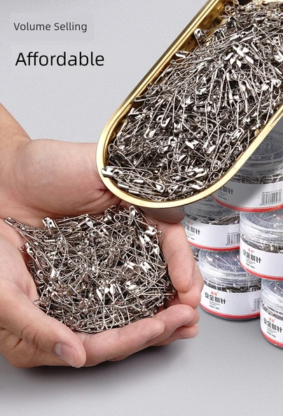 Metal Çengelli İğne - [Tavsiye Edilen] Karışık Paket (26+36+56mm) - 2 Varil - Toplam 360 Adet - 7
