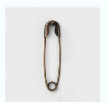 22mm Demir Bronz Renkli Standart Çengelli İğne - 1728 Adet