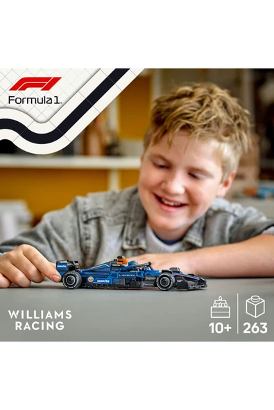 ® Speed Champions Williams Racing FW46 F1® Yarış Arabası 77249 - 10+ Oyuncak Yapım Seti (263 Pr) - 5