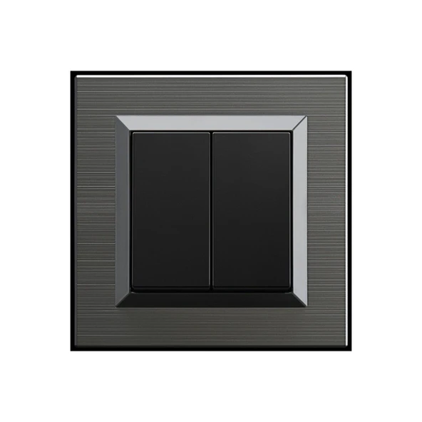 8 Adet Ovivo Quantum Manyetik Gri Komitatör Çerçeve Dahildir