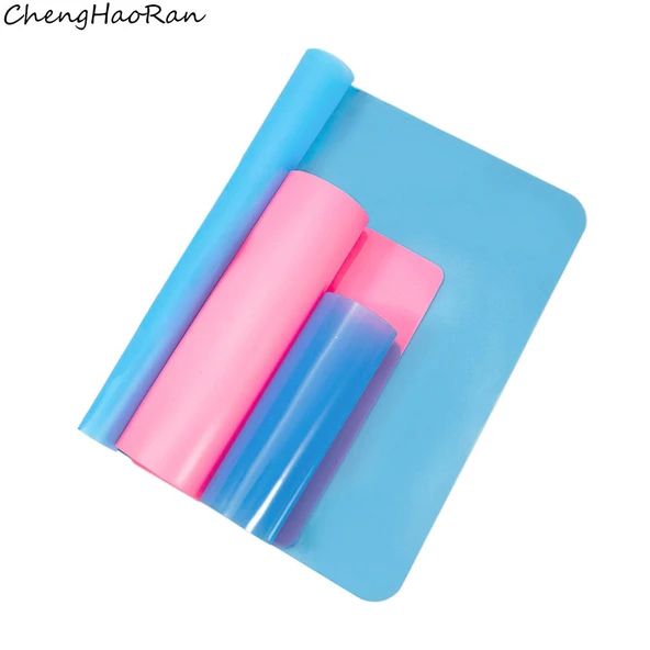 Silikon Epoksi Reçine Matı - Mavi - 29.5x21cm - Büyük