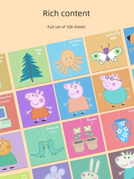 Çocuk Pony Polly Kağıt Kesme Seti - 84 Yaprak (Makas Yok) - 3