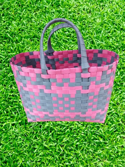 Plastik Örme Pazar Çantası BATTAL BOY - Resim 9