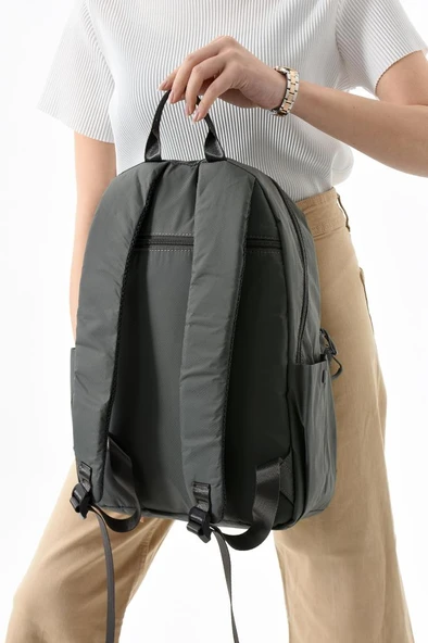 Unisex Sırt Çantası Paraşüt Kumaş Hafif Çok Cepli Yağmur İtici Kumaş 40*28 Cm 571 Collection - Resim 11