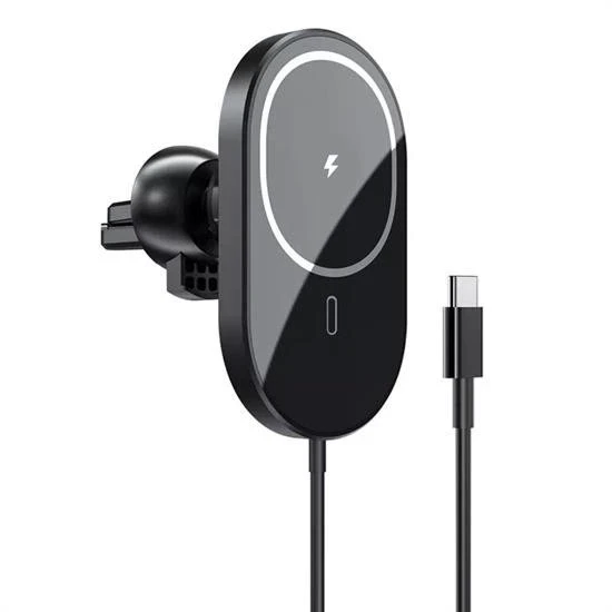 ® 15w Mıknatıslı Takılabilen Hızlı Şarj Tüm Cihaz Ve Araçlara Uyumlu Araç İçi Şarj Cihazı - 2