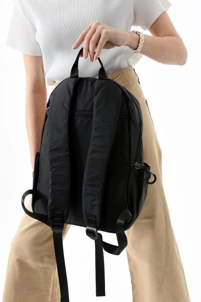 Unisex Sırt Çantası Paraşüt Kumaş Hafif Çok Cepli Yağmur İtici Kumaş 40*28 Cm 571 Collection - Resim 7