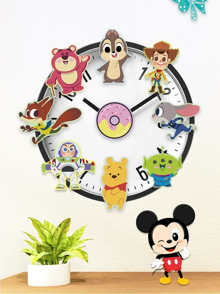 Disney Mickey + Pixar Kağıt Kesme Hediye Kutusu - 2'li Set - Makaslı - 6