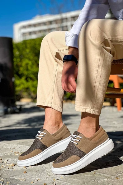 KB-042 Kuback Bağcıklı Taba Günlük Erkek Ayakkabı - Resim 3