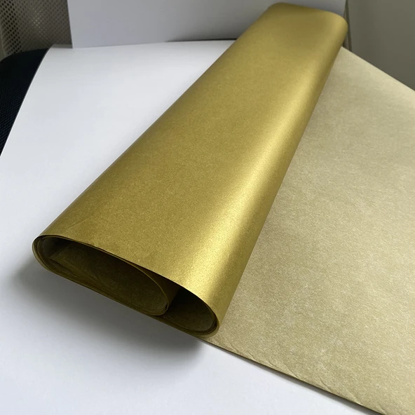 MG Kağıt Mendil - Tek Taraflı Altın (50x75cm) 18-20 Adet