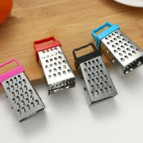 3 Fonksiyonlu Mıknatıslı Mini Sarımsak Peynir Rendesi 8 cm (368368)