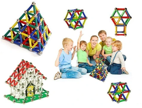 Magnastix 111 Parça Manyetik Lego Seti (368368)