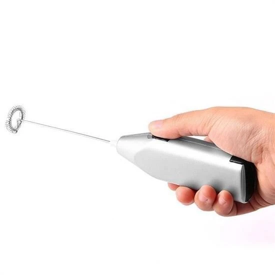 Derin Stok® El Çırpıcısı Pilli Mini Portatif Mutfak Mikseri Köpürtme Aleti - 7