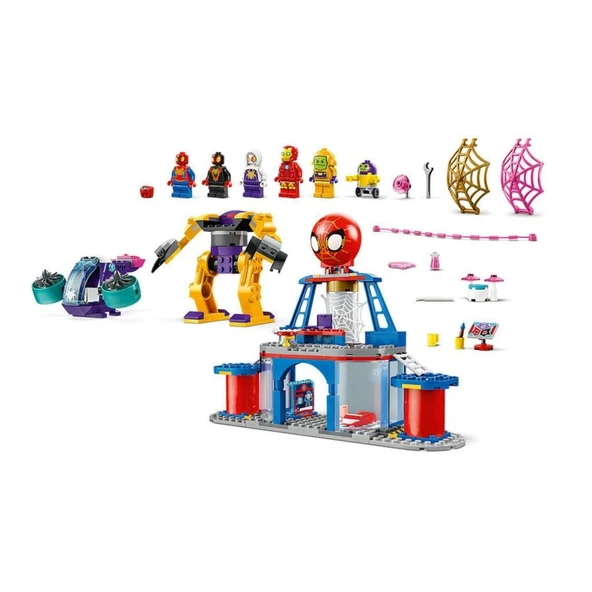 10794 Lego Marvel Spidey - Spidey Takımı Ağ Örücü Karargahı 193 parça +4 yaş - 3