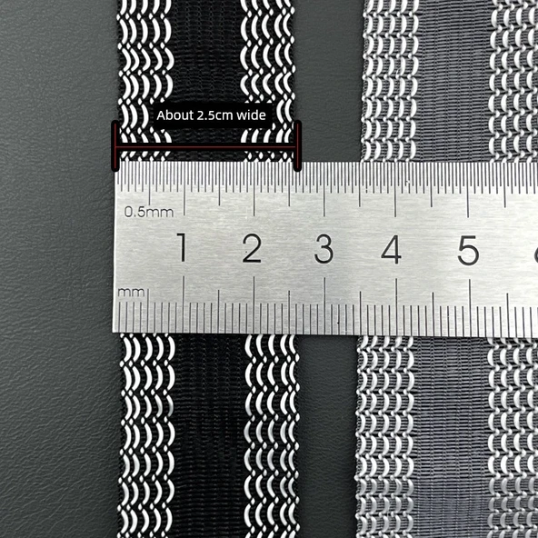 Kendinden Yapışkanlı Pantolon Paça Bandı - Güçlendirilmiş Beyaz 11 m - 4